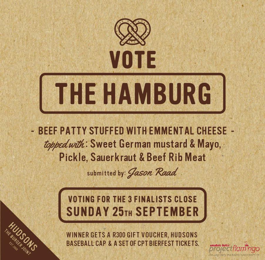 Congrats to our third #Oktoberfest burger of the month finalist. RT this to vote for your favorite finalist. #BurgerOfTheMonth #Competition