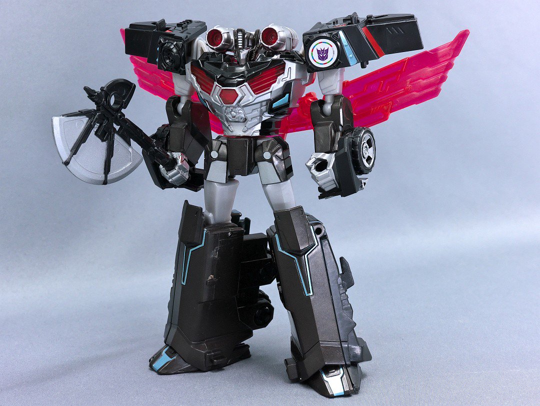 Transformers News: Takara Tomy Transformers Adventure Nemesis Prime, Starscream and Windblade images