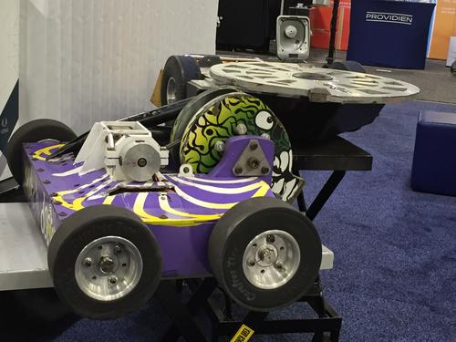 DesignNews's tweet photo. #ESCminn #UBMminn wrapped up this week! Check out what happened when #Battlebots hit CenterStage: https://t.co/9gnAQeQhXx https://t.co/sNP57D2yNe