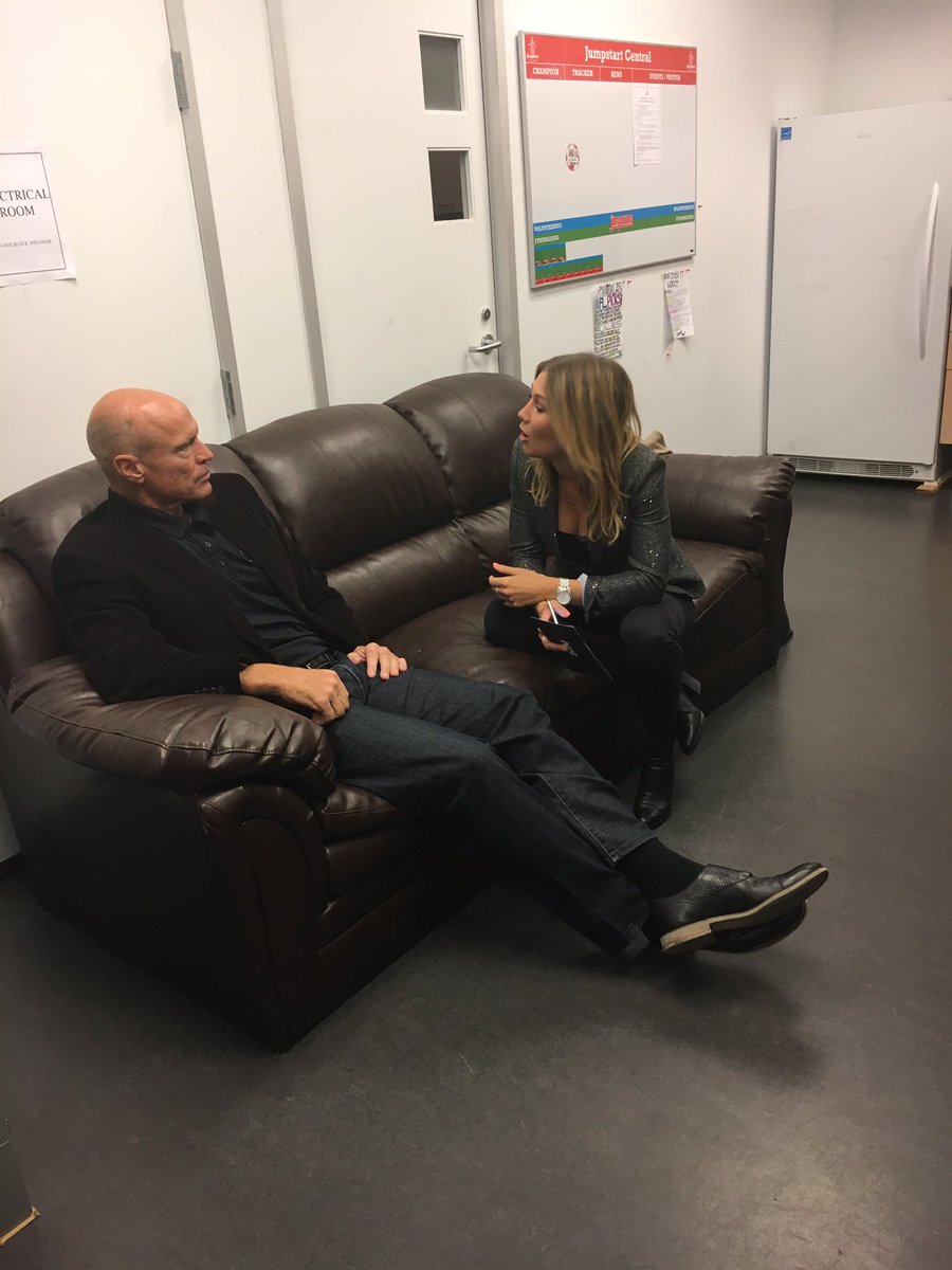 SportChek's tweet photo. Interview prep before the FB live Q&amp;A. https://t.co/I87xj6KnSn