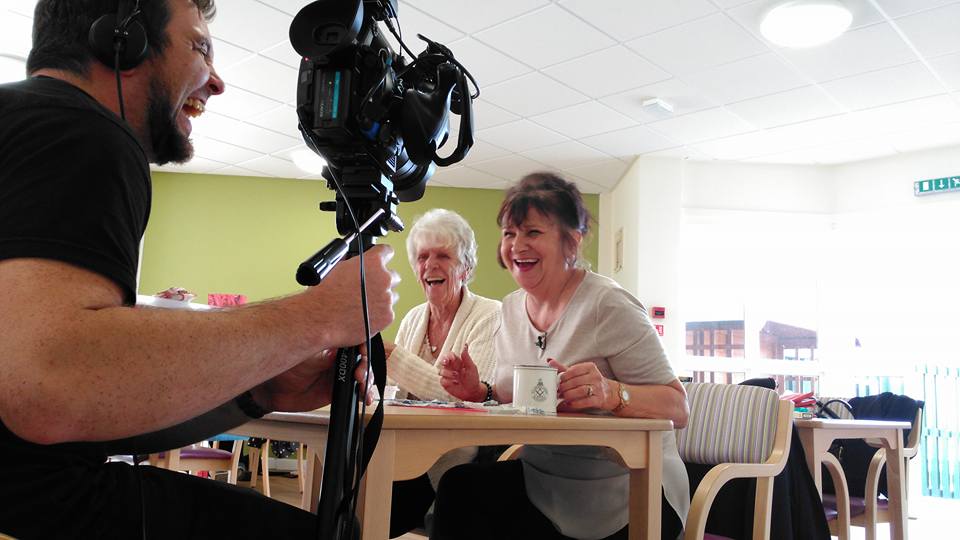 Another great day filming with Brenda and Penny talking about the benefits of living in one of our Sheltered Housing Schemes #community