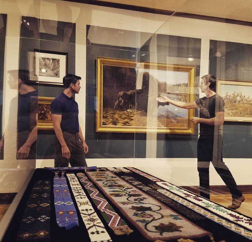 RockwellMuseum's tweet photo. There's a #Rungius Among-Us. #Rockwell40 #docenttraining #LaddInvasion https://t.co/71oRzZ2shP https://t.co/k0Alwl16Aj