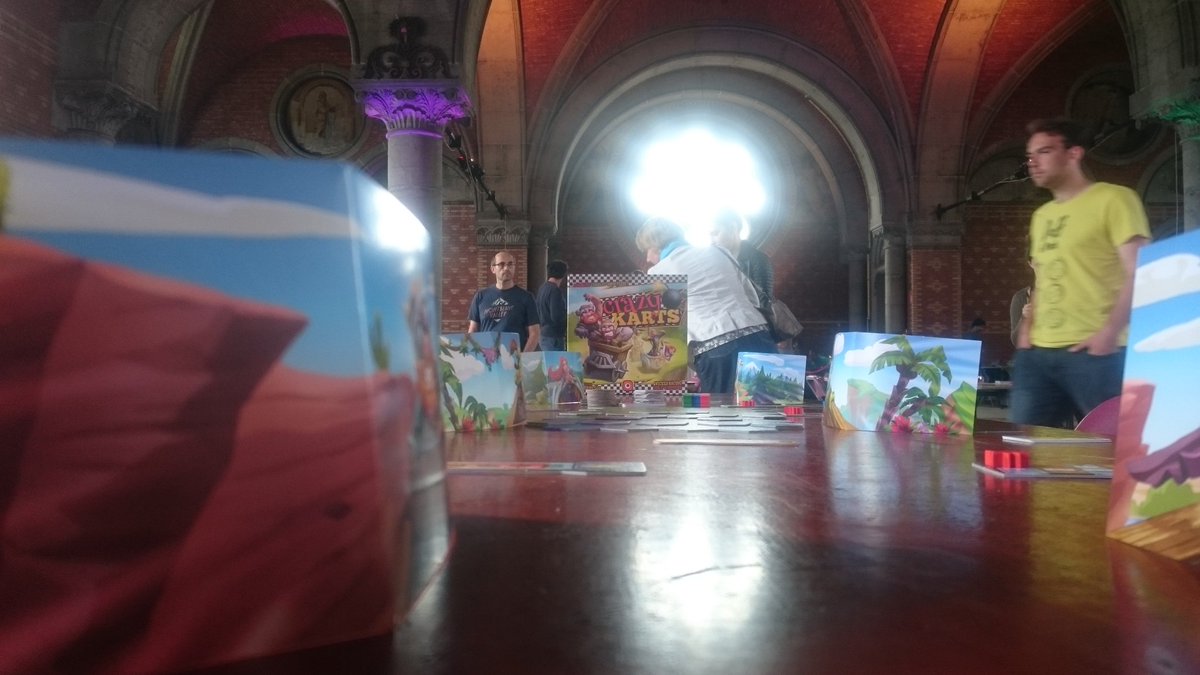 Rindert_vdE's tweet photo. Tmrrw the Dutch demo team (me&amp;@CorinaACretu) of @trzewik will be @ @Noorderspel to show all amazing boardgames we have to offer! #CryHavoc https://t.co/OxhXJR6WYb