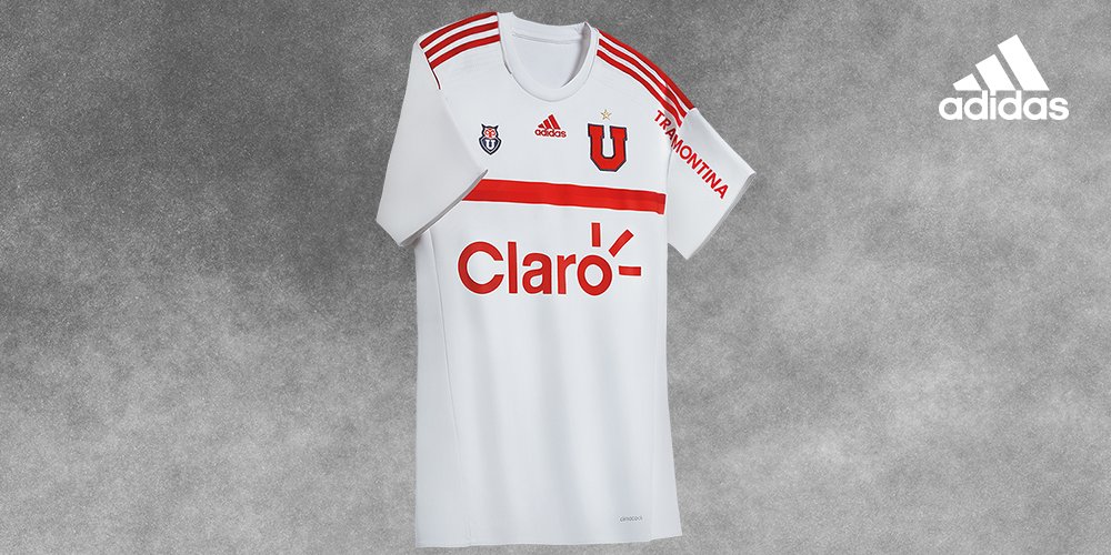 camiseta alterna de la u