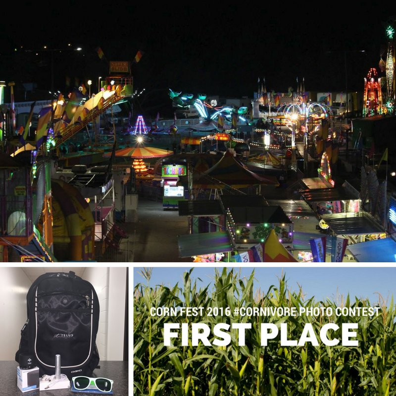 TaberEcDev's tweet photo. First Place in our #Cornivore Photo Contest was Haley Gibson. Check out this ariel photo of the midway! https://t.co/AAisCVFQhO