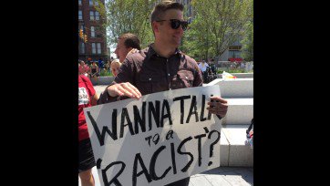 Hatewatch's tweet image. For more on white nationalist Richard Spencer, read our #ExtremistFile on him here: splcenter.org/fighting-hate/…