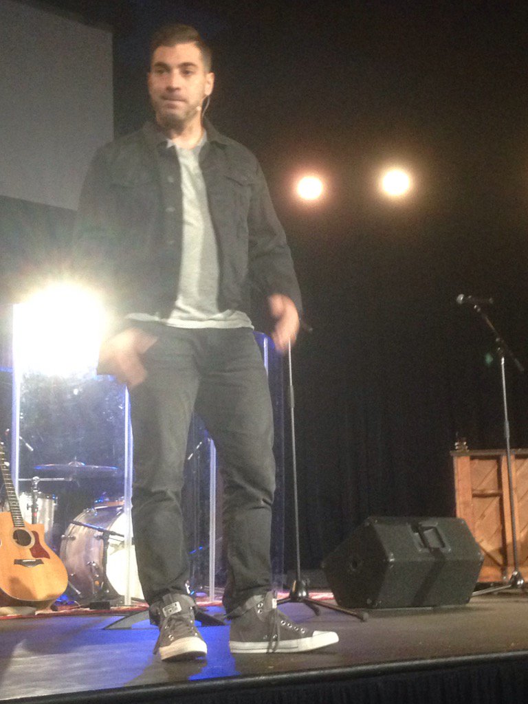 JudsonUAlumni's tweet photo. Chapel speaker Nick Mancini https://t.co/C5CRlY2Dky