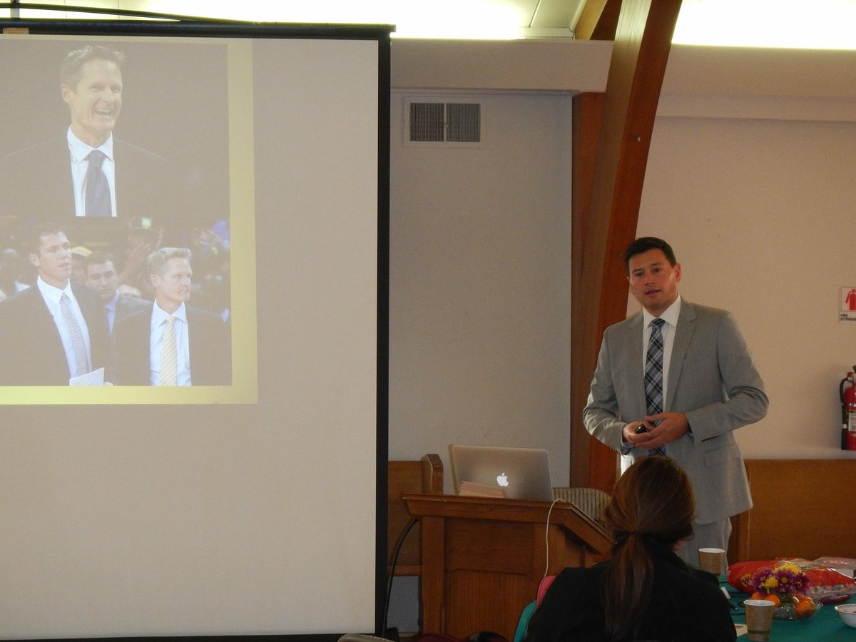 EntheosHearing's tweet photo. It's Day 2 of the #Entheoshearing meeting. Brady kicks it off talking about Steve Kerr. https://t.co/WaPN58tnpf