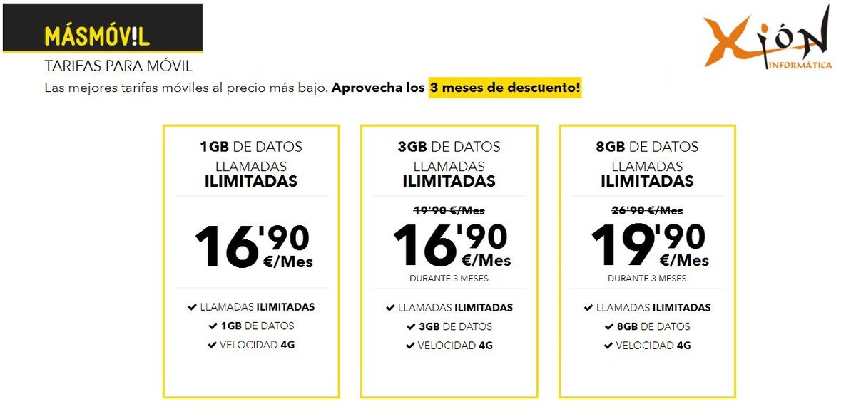 davidxion's tweet photo. Volvemos con MasMovil y las mejores tarifas del mercado.
Acércate a nuestro establecimiento para mas información. https://t.co/znzWhHdynv