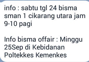 #Mbisikinfo yg dekat merapat, yg jauh pinjam pintu doraemon 😜