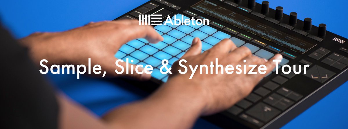 For the next 2 months, the Sample, Slice &amp; Synthesize Tour will be making its way across Europe. All dates here: ableton.com/blog/tour-2016/