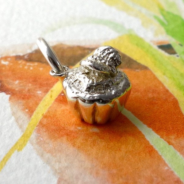 joyjewellery's tweet photo. What a friday treat! Thanks to our #NewburghSt neighbours @choccywoccyshop... It looks just like our Butterfly Cupcake Charm! #Carnaby https://t.co/QvRQXkk2P5
