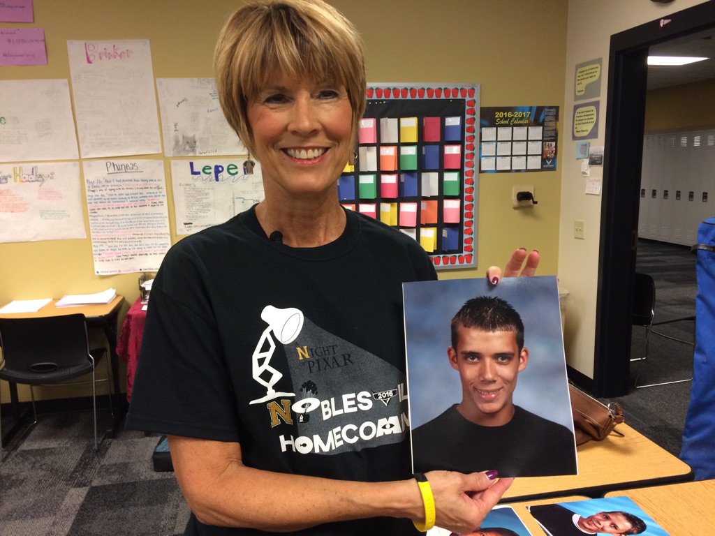 "I never forget his smile." Bryan Clauson's <a href="/NobSchools/">Noblesville Schools</a> history teacher shares memories of the driver at 6 @WISH_TV.