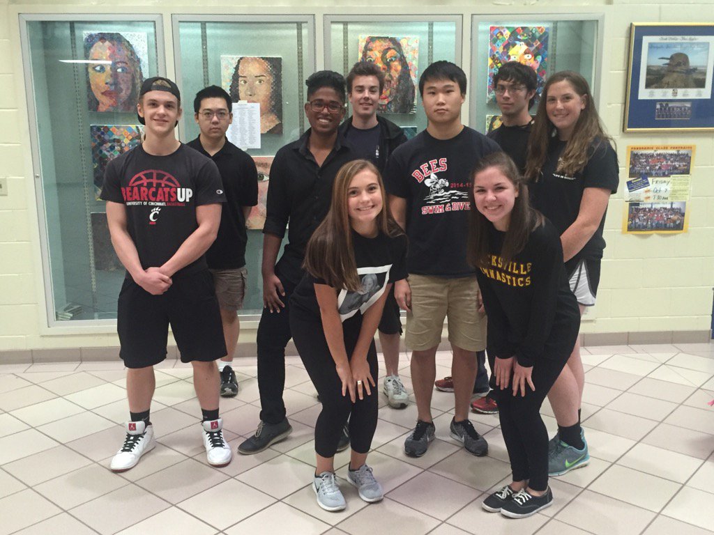 BBHHS NM Comm Scholars. Congrats Alyssa, Brielle, David, Patrick, Jose, Jaewon, Justin, Ryan &amp; Bridget. Bees Rock!