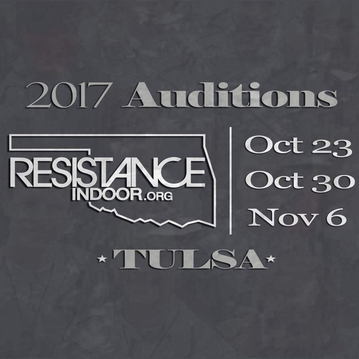 ResistanceInd's tweet photo. Registration for auditions is now open! Be sure to register to get your audition materials! #RIP2017

https://t.co/RB1Jj989Cf https://t.co/FgzeoqrwCu