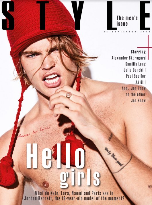 News UK on Twitter: "Jordan Barrett stars in today's @TheSTStyle special men's issue - check it out! / Twitter