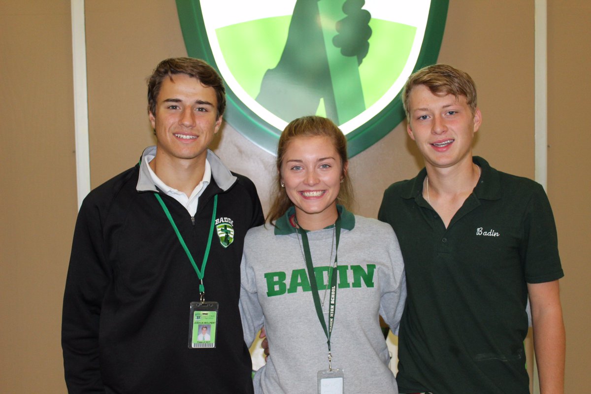 rickcassano's tweet photo. Three more Badin student-athletes make college commitments https://t.co/UtYmvoMG4N @RAMSSPORTS @BadinHS @BadinSoftball @TheBadinHerd_17 https://t.co/orLsnynZEk