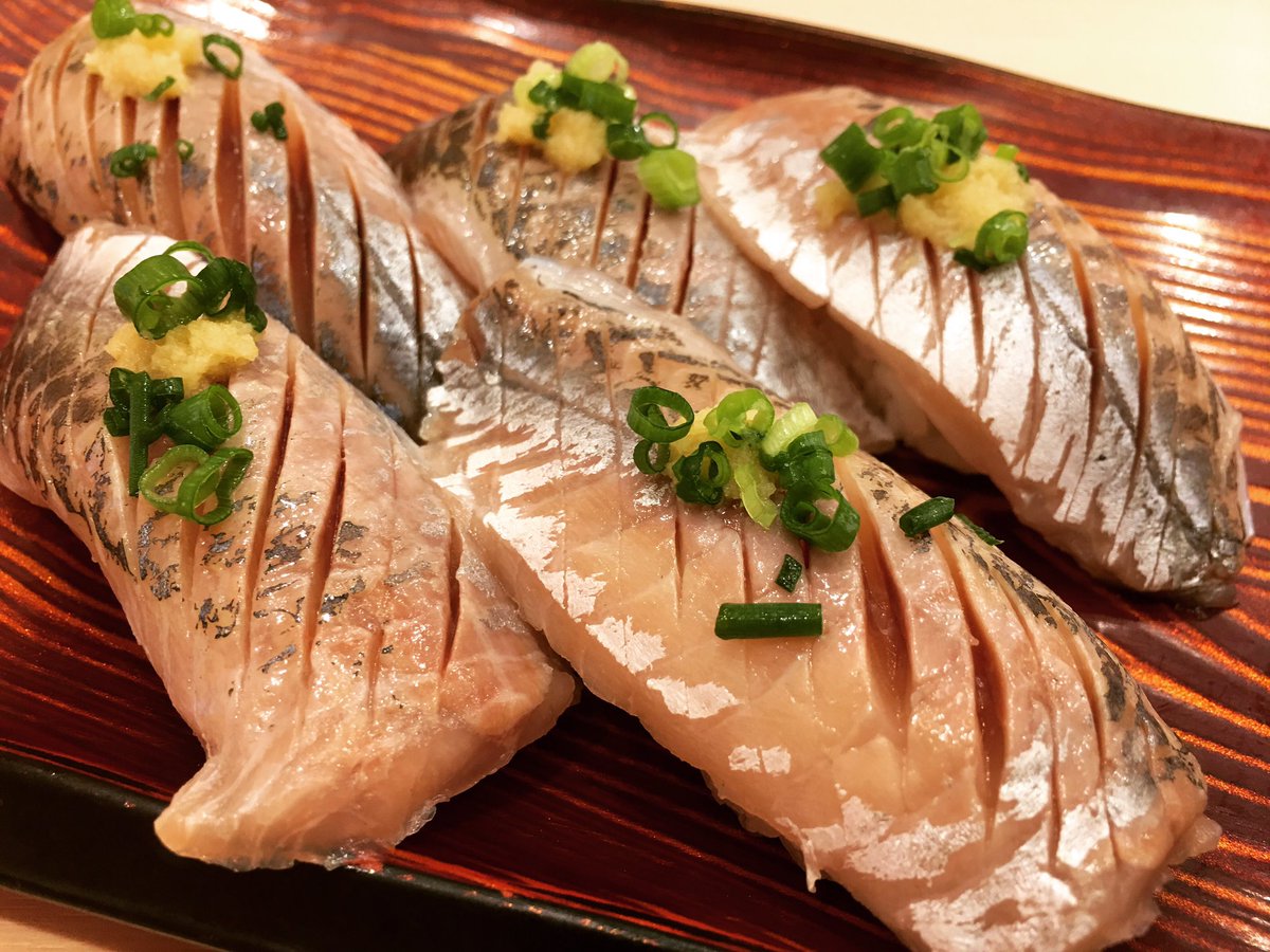 Max鈴木 Max Suzuki V Twitter 鯵の握り 旨max 鯵 寿司 鮨 お寿司 Sushi Max鈴木 マックス鈴木