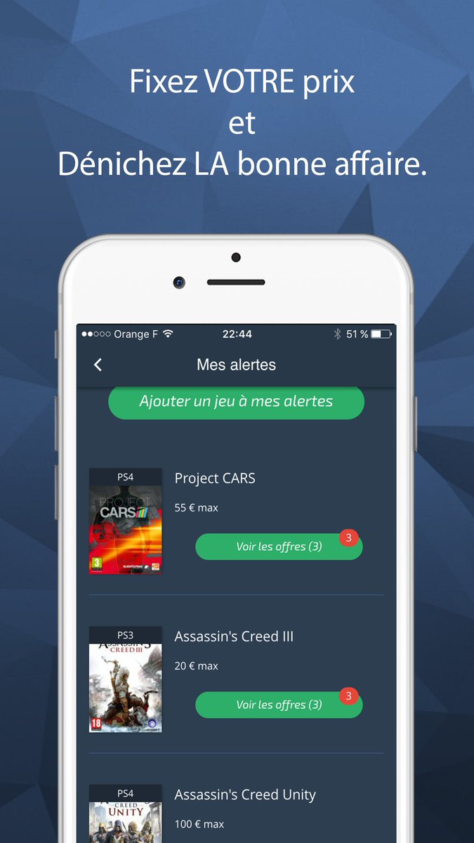 arkade_co's tweet photo. Trouvez VOS jeux à VOS prix !

https://t.co/rJkKXfFu8e - l'Appli N°1 des Gamers https://t.co/BT5AmPrAYe