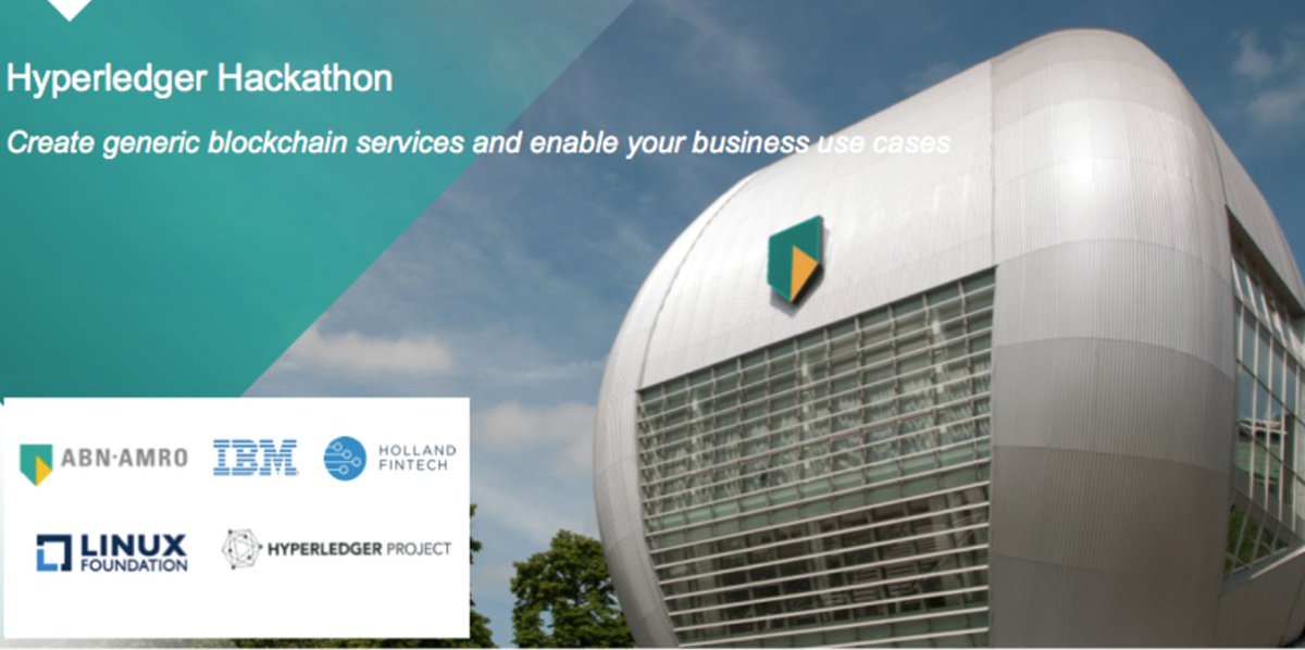 HollandFinTech's tweet photo. Hackers &amp; blockchain lovers,join #hyperledgerhackathon showcase your skills &amp;learn from like-minded mentors&amp;experts https://t.co/b8J3BWB1nP https://t.co/KNZVY4SwMi