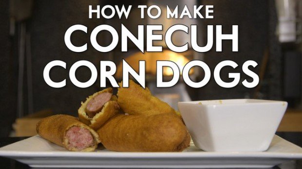 RoyalCup's tweet photo. You NEED these Conecuh corn dogs at your next tailgate. https://t.co/pPdRDbJISI https://t.co/oMxgGE82ra