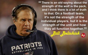 Last night's #Patriots game was a testament to the truth of this statement. Good lesson for any team or business.
