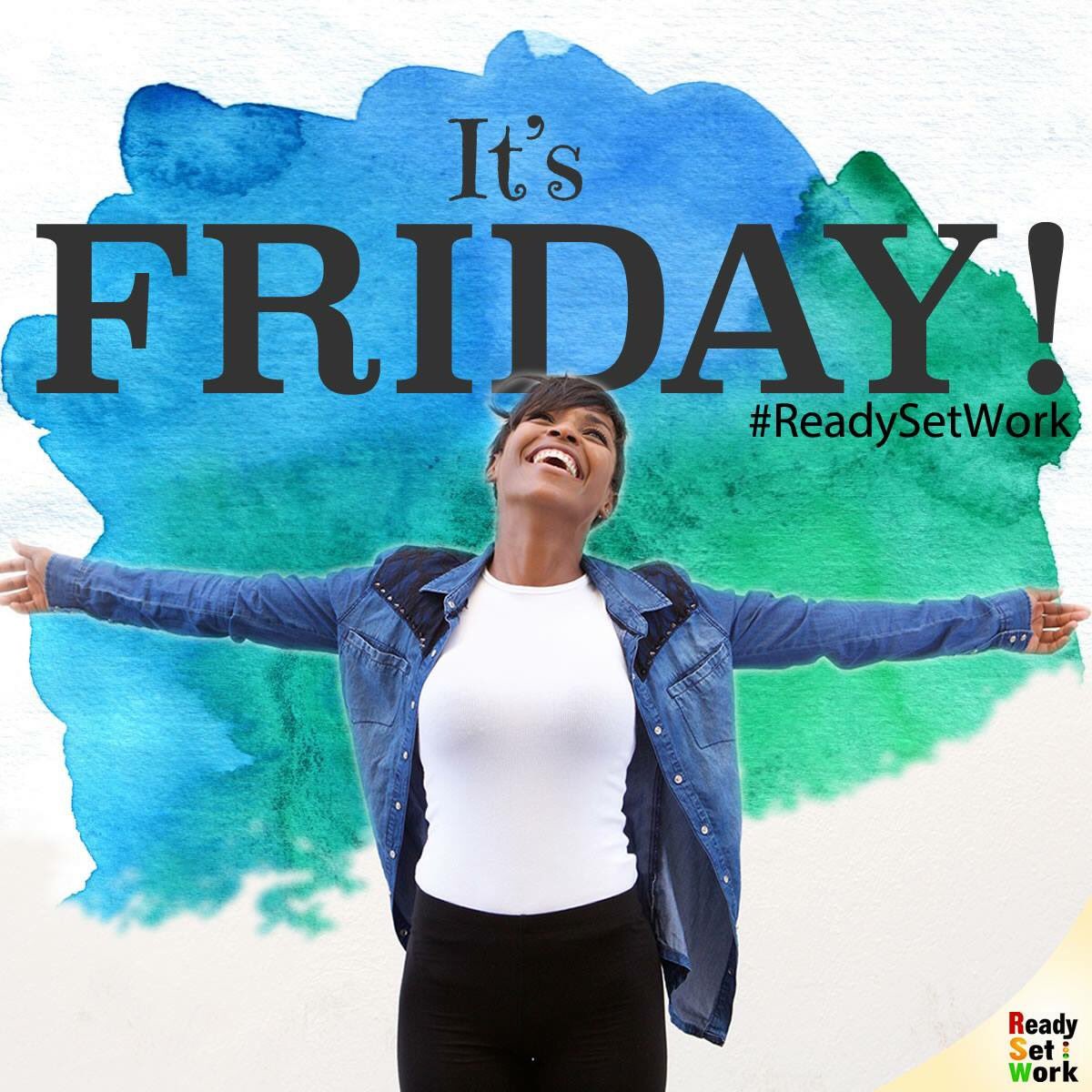 a_olabalogun's tweet photo. Itโs Friday! Tell us how youโll be spending your weekend! #ReadySetWork #RSWGrad2016 https://t.co/1ksZscQhn6