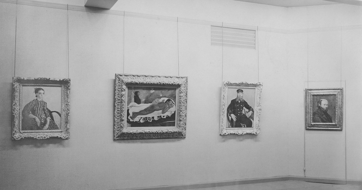 WIRED's tweet photo. Time travel back to the @MuseumModernArt's first exhibition in 1929: https://t.co/FKjNOw3KAl https://t.co/5kxOGGJu8J