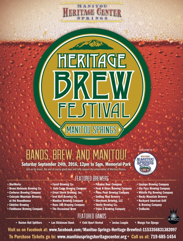 ManitouBrewingC's tweet photo. Saturday is the day for a real mountain beer festival! https://t.co/xRkGeJRAEU https://t.co/UVyI5dg7d9