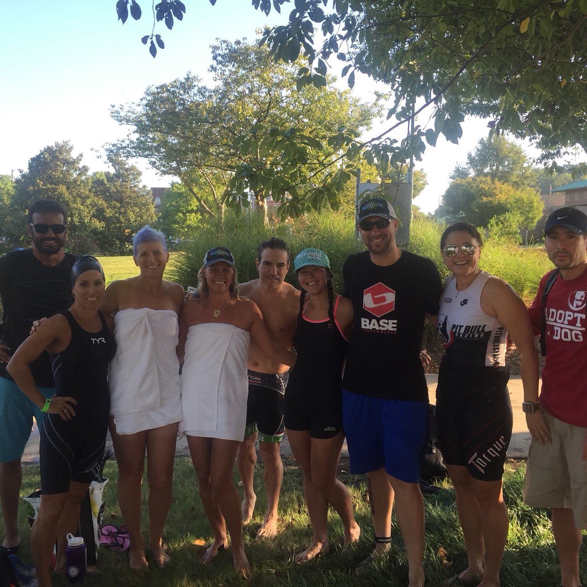 BocaTri1's tweet photo. #IMchoo pre race skinny dipping #bocatri #bestdamntriclub https://t.co/Vc2gk9wXzO