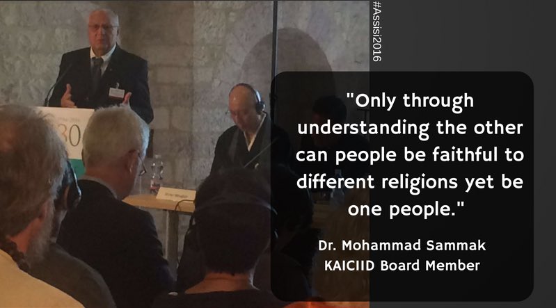 KAICIID's tweet photo. #Assisi2016 #SeteDiPace #Thirst4Peace https://t.co/MSMyLfrdlE