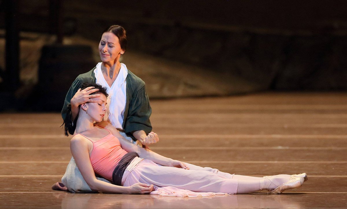 #NataliaOsipova rehearsing #Giselle at the #BavarianStateBallet - #Munich PH ©Wilfried Hösl