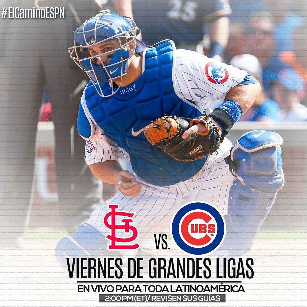 ESPN_Beisbol's tweet photo. Al aire el primero de nuestra doble jornada
@Cardinals vs. @Cubs con .@GuillermoCelis y .@FerAlvarez https://t.co/nI8KUNxS62