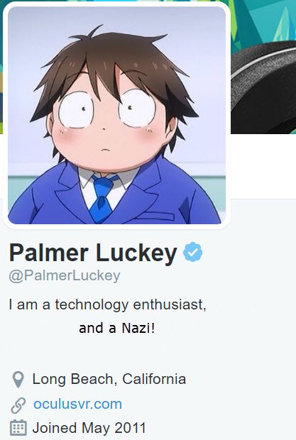 VoteMarcoRubio's tweet photo. @PalmerLuckey is funding white supremacists. Some millionaires fund medical research, Palmer supports nazis. https://t.co/CJi6fJnSwy