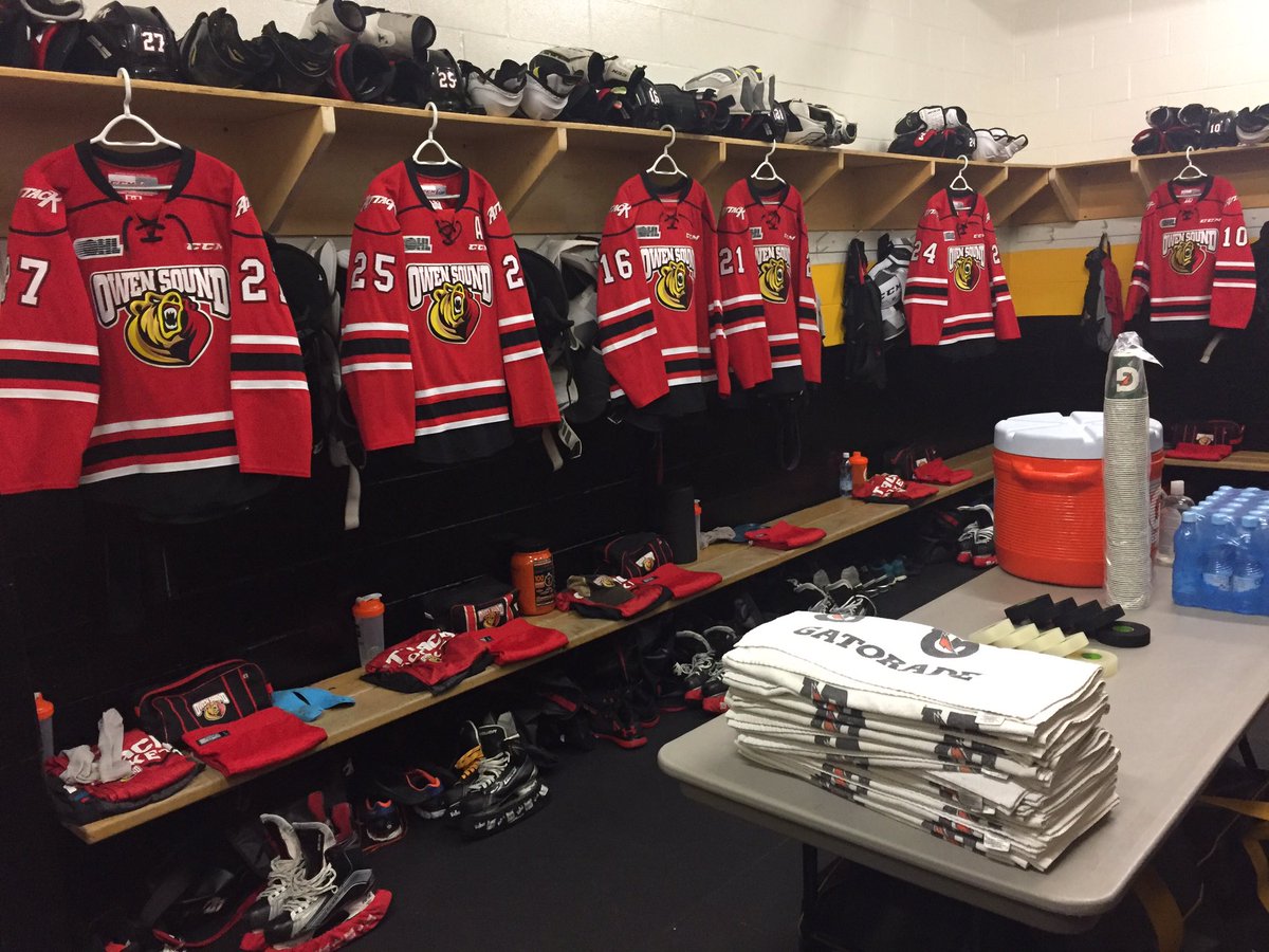 Always remember your first. First #OHL GameDay here in Sarnia. Ready to kick the season off with <a href="/AttackOHL/">Owen Sound Attack</a>. #GoBears #RoarWithUs 🏒
