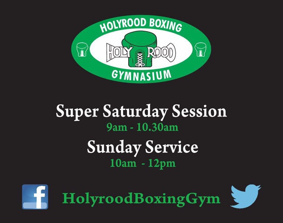 holyroodboxing's tweet photo. #IfYourUpForIt
Super Saturday Session 9am
Sunday Service 10am
#GetDownToIt https://t.co/WJ06ExFndH