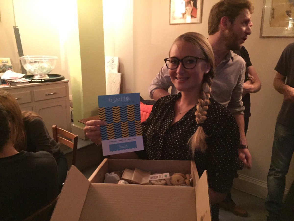 And the winner is... Justine ! 🙃 #aperoyeched  <a href="/stagbzh/">Stag</a> #bzh #breizh