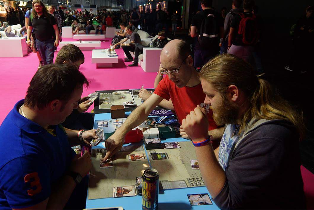 Lots of players demoing the Final Fantasy Trading Card Game at EPX!

#FFTCG #FINALFANTASY  #FINALFANTASYTCG