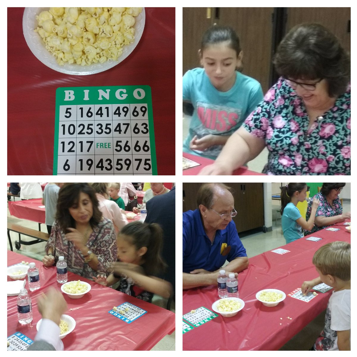 More Bingo fun with Grandparents at #Gower62!  # grandparentlove #bingofun