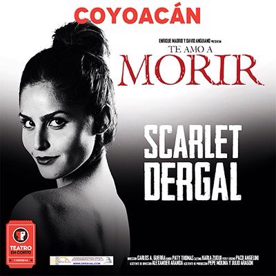 aEsaTC's tweet photo. Elenco de esta noche en @TeatroEnCorto 8pm: @BeatrizMorayra @MarcosMonteroL @scarletdk https://t.co/6swcM0qlIF