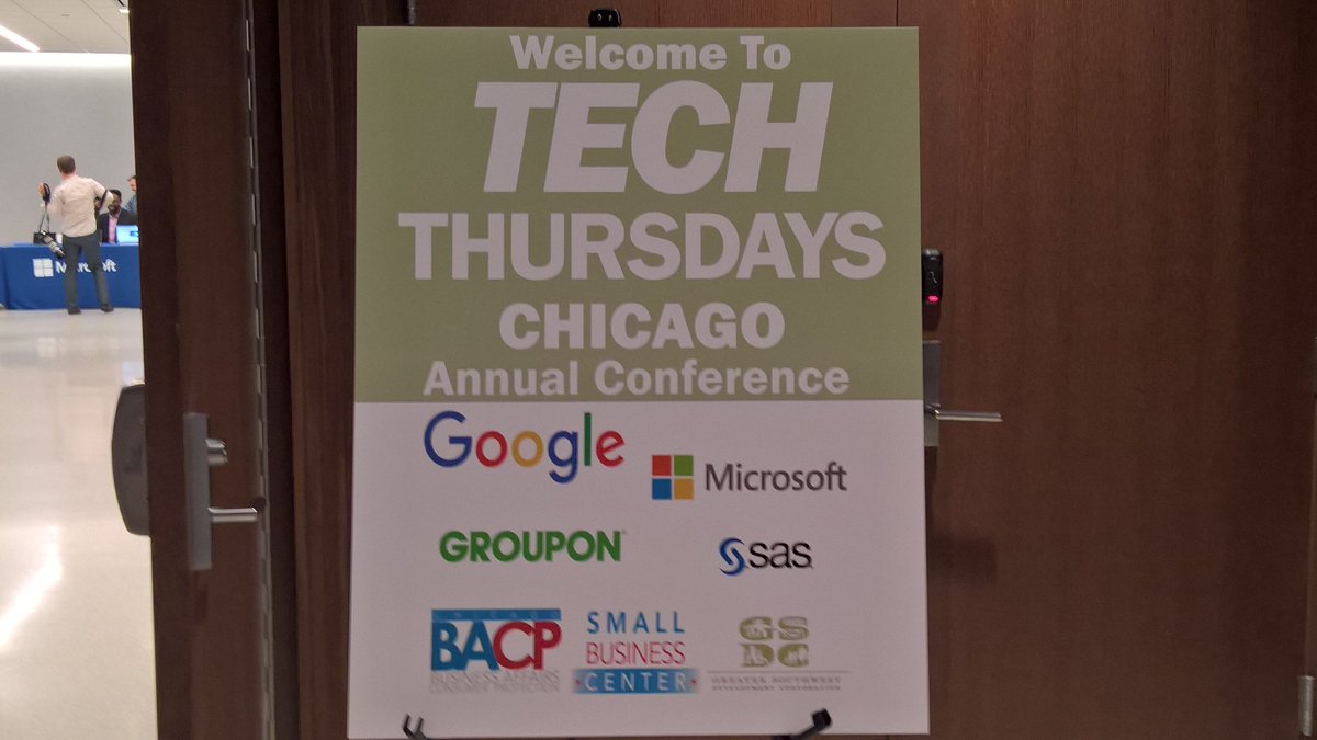 shelleystern's tweet image. Congratulations @GreaterSW @TechThursdays @MSFTChicago fantastic turnout #smallbiz #digitalliteracy