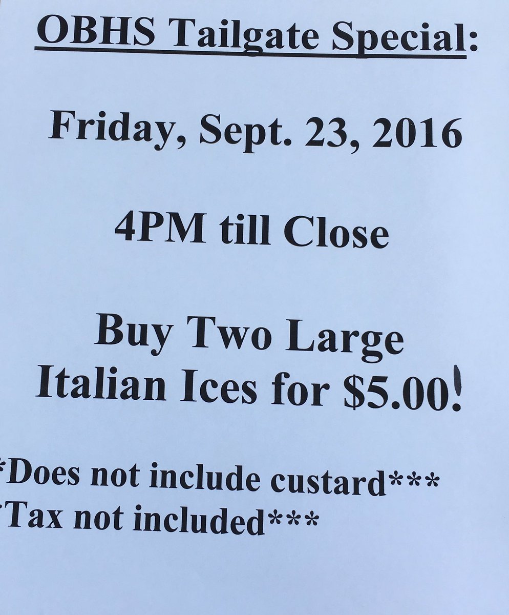 Rita's of Old Bridge (@ritasofob) on Twitter photo 