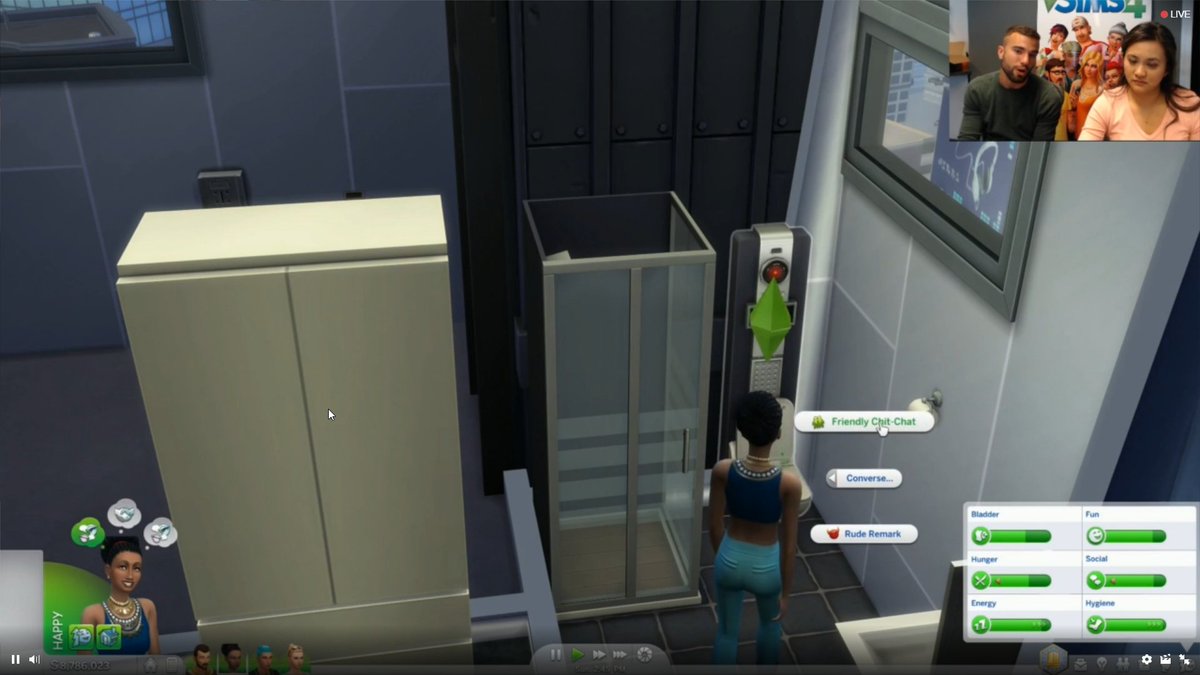 platpixelsquad's tweet image. Talking toilet?! #TS4CityLiving