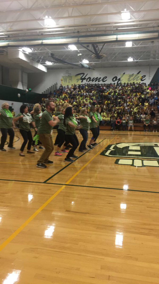 So much fun at the WB PEP assembly today! #onlywb
