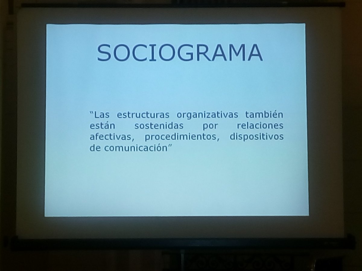 No hay #Gestión sin #Comunicación
Lo importante es conocer el #Sociograma (la verdadera #RedDePoder) <a href="/FedeStorni/">Federico Storni</a>
