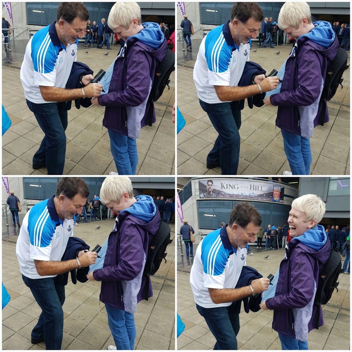 Fingallians's tweet photo. Some of us have 5 minutes of fame in a lifetime, some famous for a day & then there are legends #KDuff https://t.co/Y4NEVwPGOv