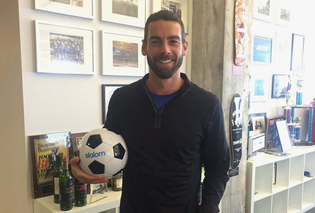 SlalomSeattle's tweet photo. From the best team in the MLS to the best team in consulting, welcome @zkscott! Slalom Seattle is thrilled to have #MrSounder join our team. https://t.co/w5ndrLlhMM