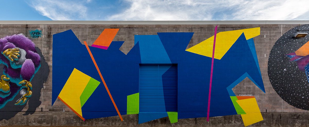 visibleinlight's tweet photo. #visibleinlight #ArtWallHou #luisaduarteart @artsdistricthou https://t.co/gW0UjfVq0K