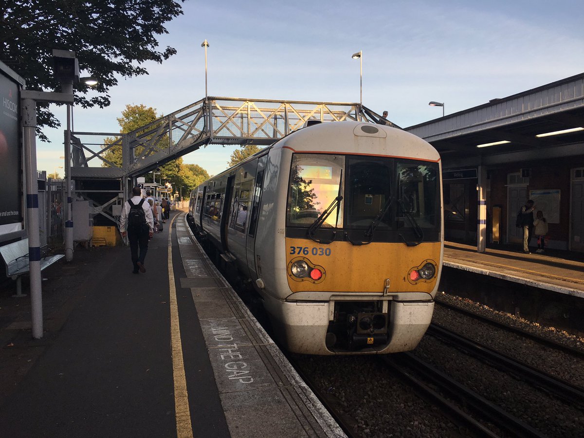 rohitnyss's tweet image. Nothing like getting on a @Se_Railway #train to explore the areas just outside #London #class376 at #WellingStation