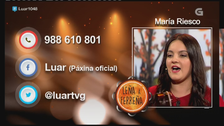 TVGalicia's tweet photo. Está difícil escoller entre María Riesco e Claudina Menor!! Xa sabedes, a votar en #LeñaÁFerreña no #Luar1048 https://t.co/iLkfDkM1D3
